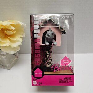 New Barbie Fashion Fever Hobby Toy Doll Collection Cat House Mouse Kitty Corner